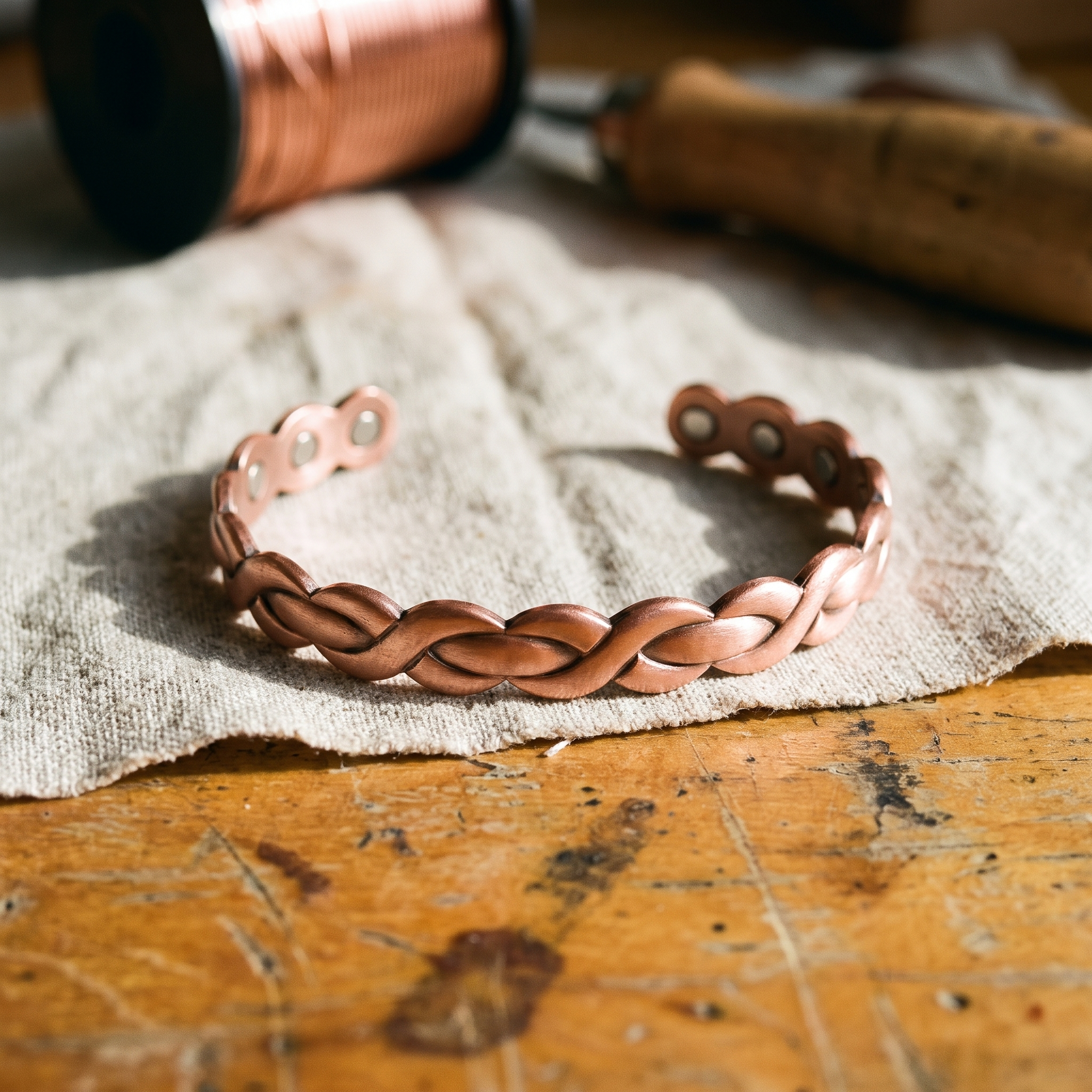 Vera's Loom réz karkötő-Vera's Jewelry