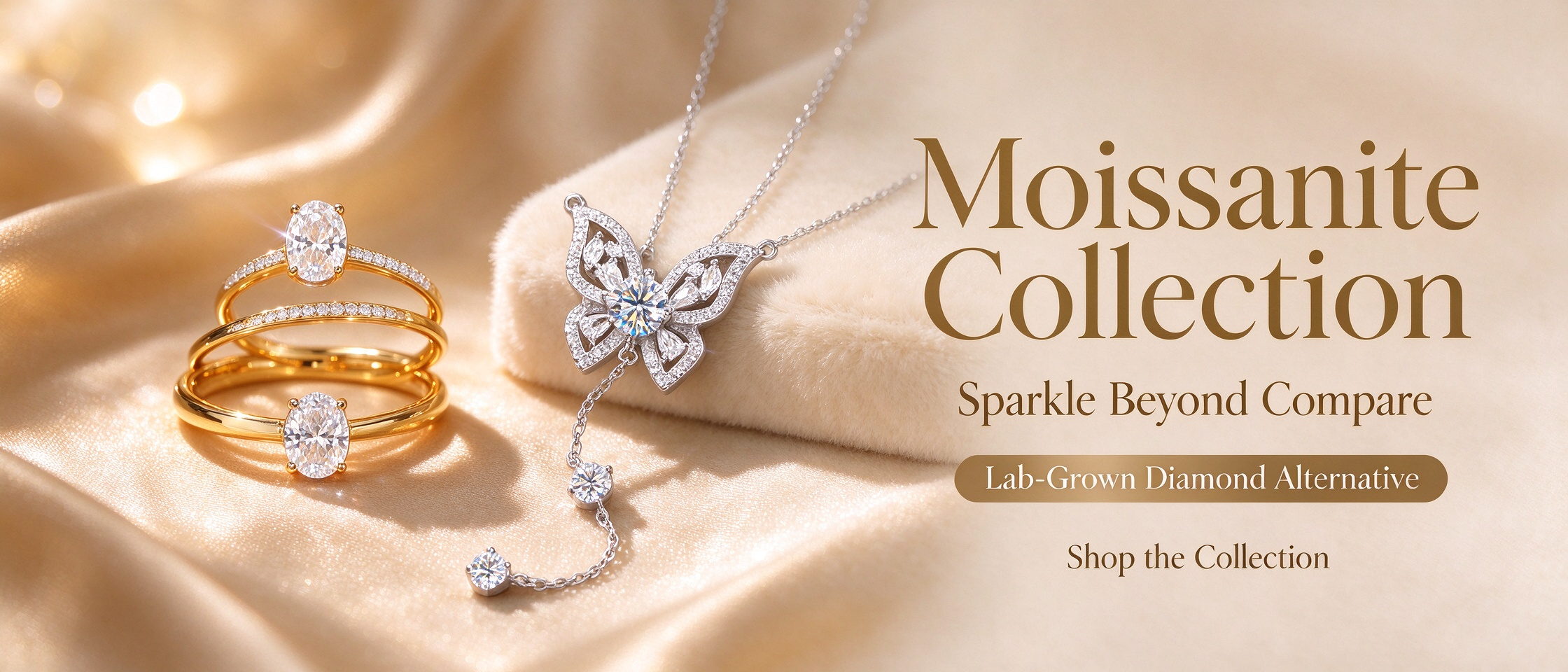 Moissanite Jewelry Collection