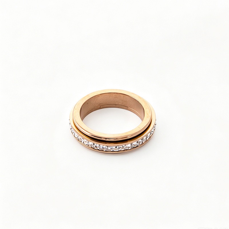Serene Spin Anxiety Relief Fidget Spinner Ring