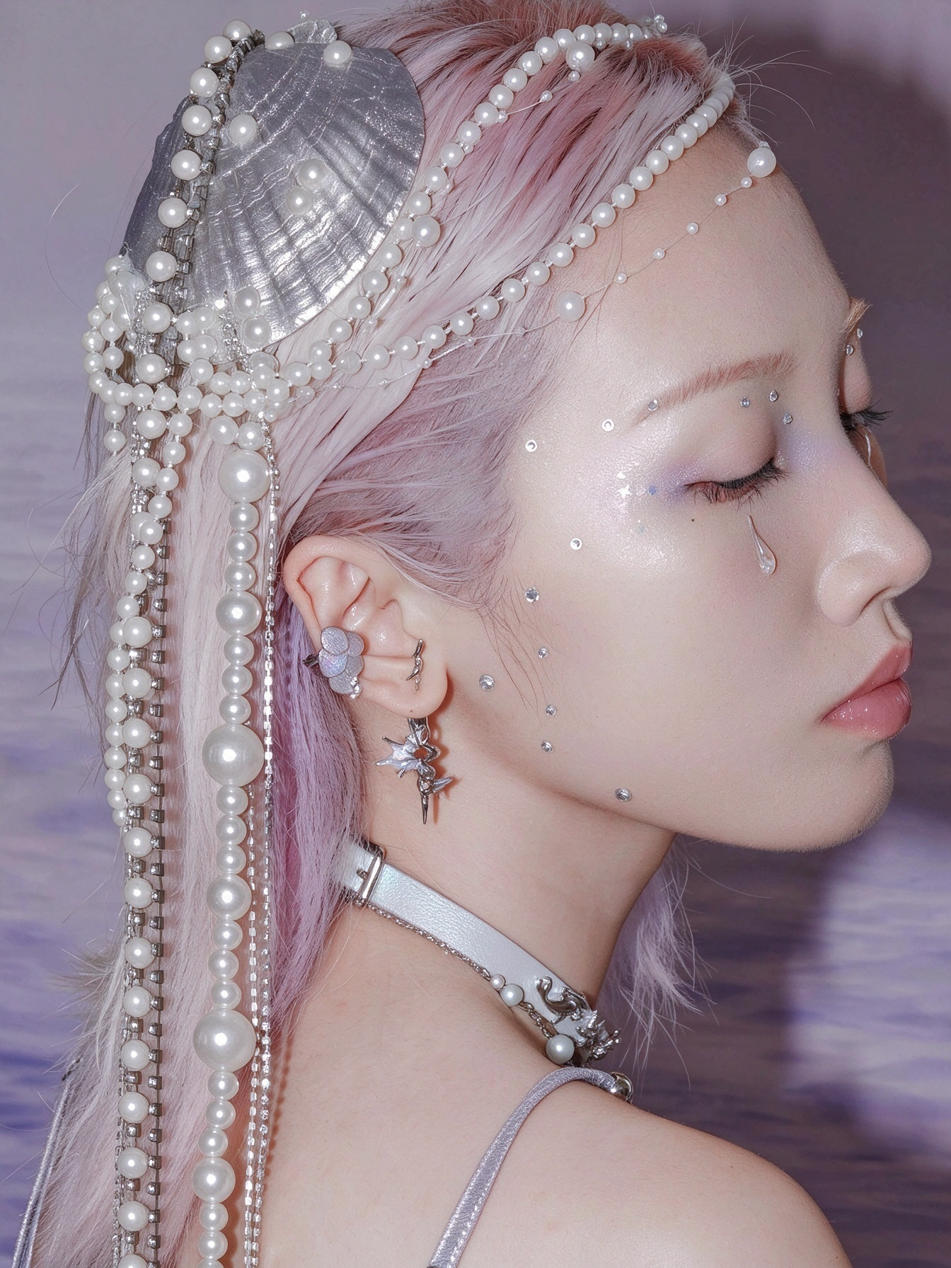 Atlantis Scale Textured Ear Cuff | Original Niche Premium No-Piercing Ear Cartilage Clip