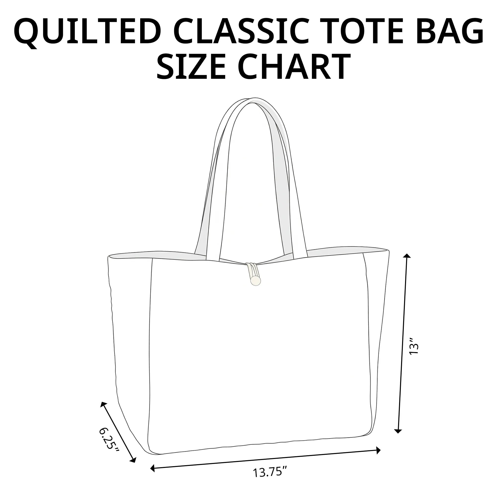 Colonial Keepsake Quilted Classic Tote Bag NCU0PTT3166