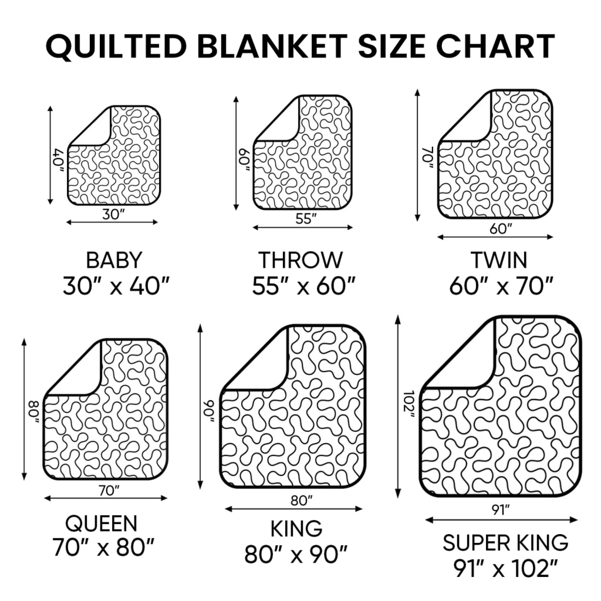 Hooked Catch Personalized Quilted Blanket