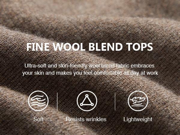 Arach&Cloz 2025 Womens Wool Blend Sweater Soft V Neck Short Sleeve Spring Fashion Pullover Tops Business Casual Outfits