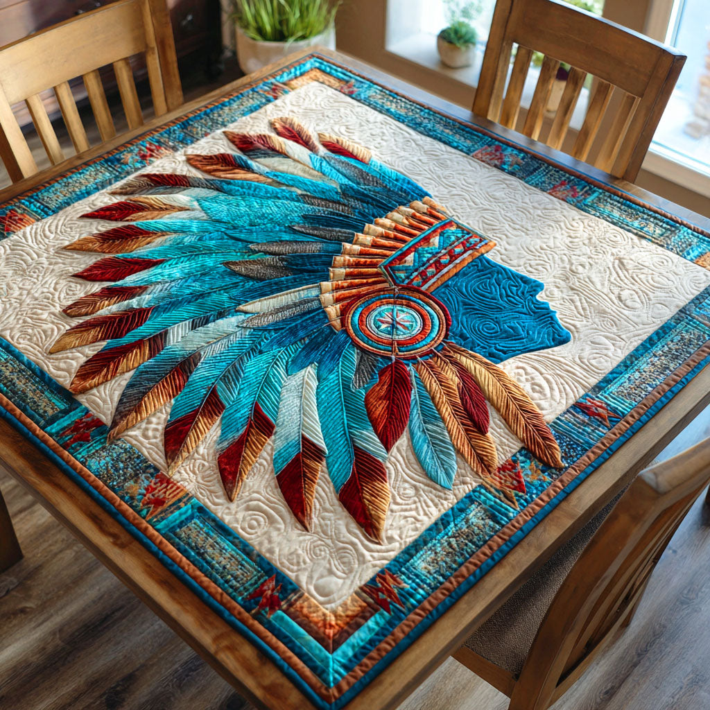 Ancient Path Quilted Table Topper NCU0NTD304
