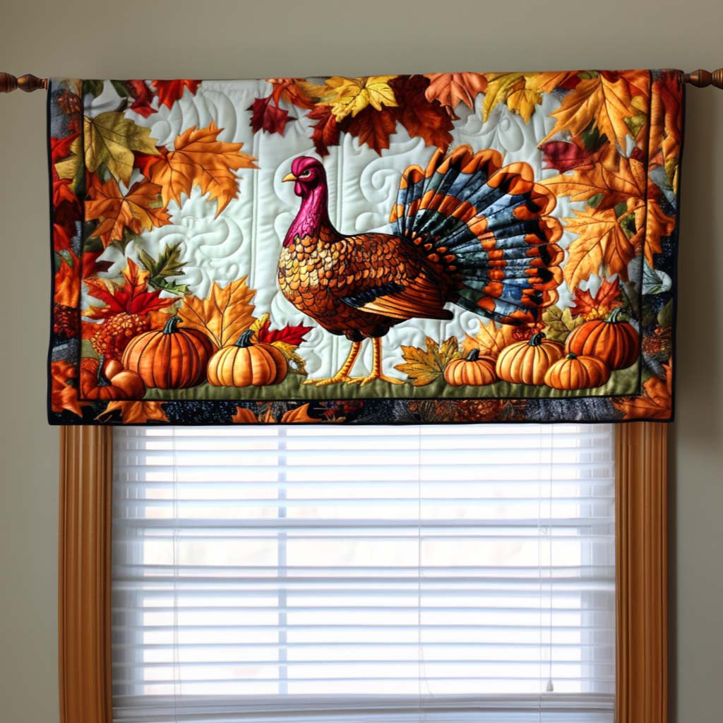Autumn Bliss Quilted Valance NCU0NNT1501