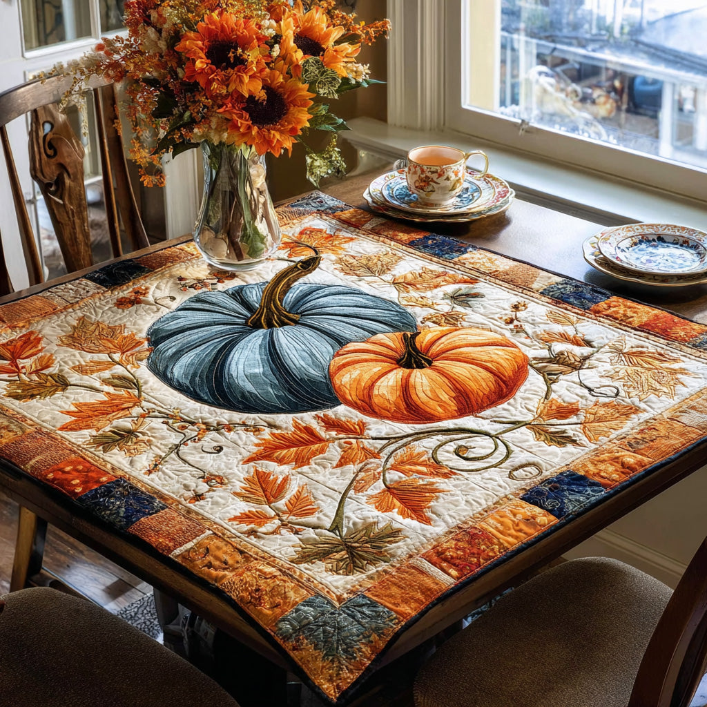 Autumn Glow Quilted Table Topper NCU0PVL549