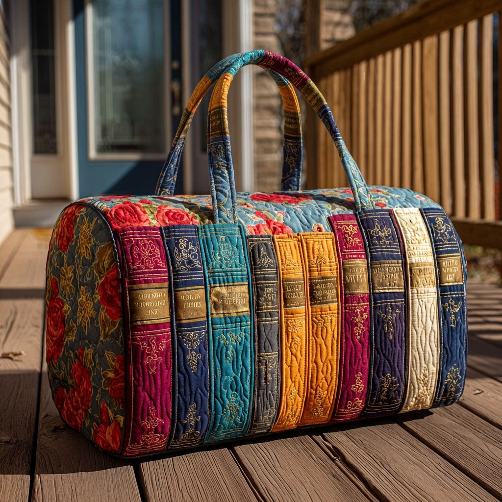 Autumn Pages Quilted Duffle Bag NCU0DDK2469