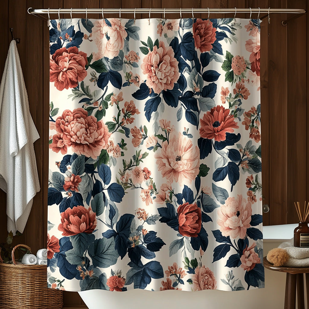 Blush Roses Shower Curtain NCU0LDH406