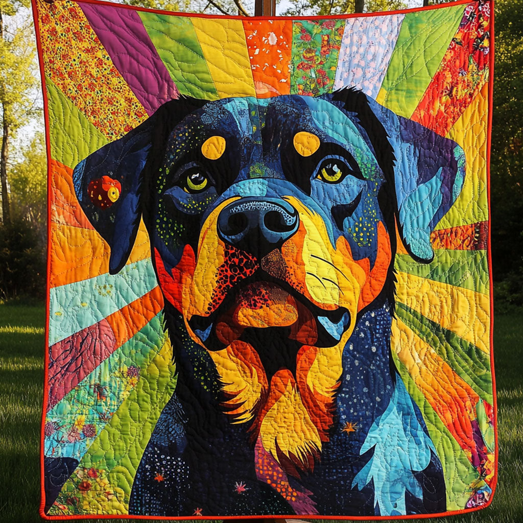 Bold Rott Spirit Quilted Blanket NCU0NNT643