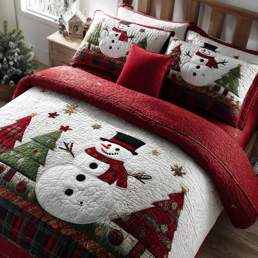 Button Nose Buddy 3-Piece Quilted Bedding Set NCU0PTT1306