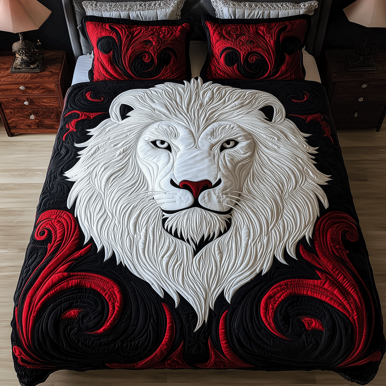 Celestial Fields 3-Piece Quilted Bedding Set NCU0TH2396