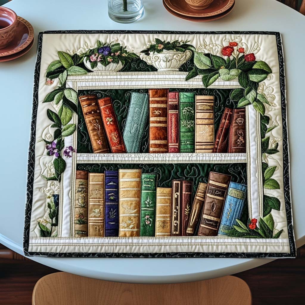Chapter by Chapter Quilted Table Topper NCU0NNT1380