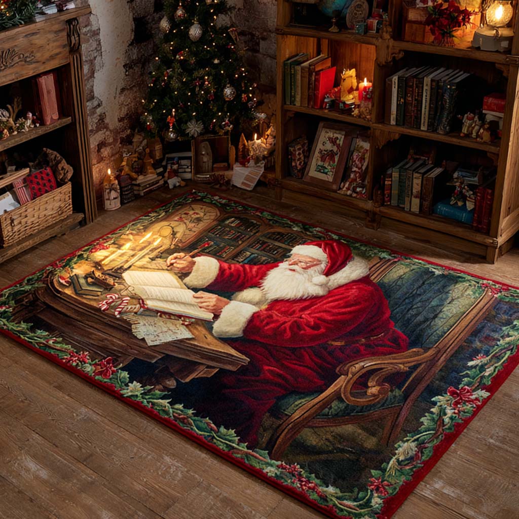 Christmas Eve Reading Area Rug NCU0NXD874