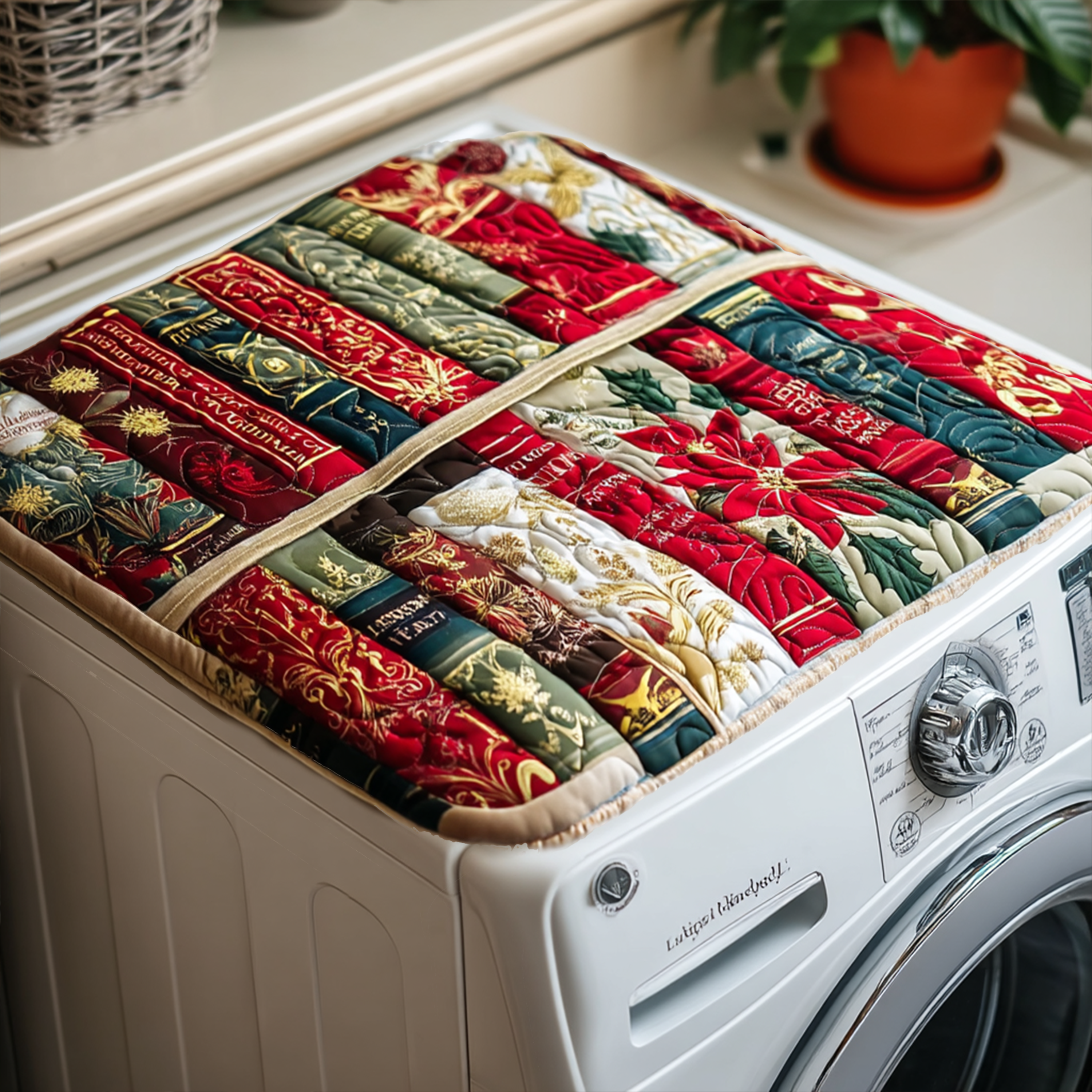 Classic Volumes Quilted Washer and Dryer Cover NCU0NNT1667