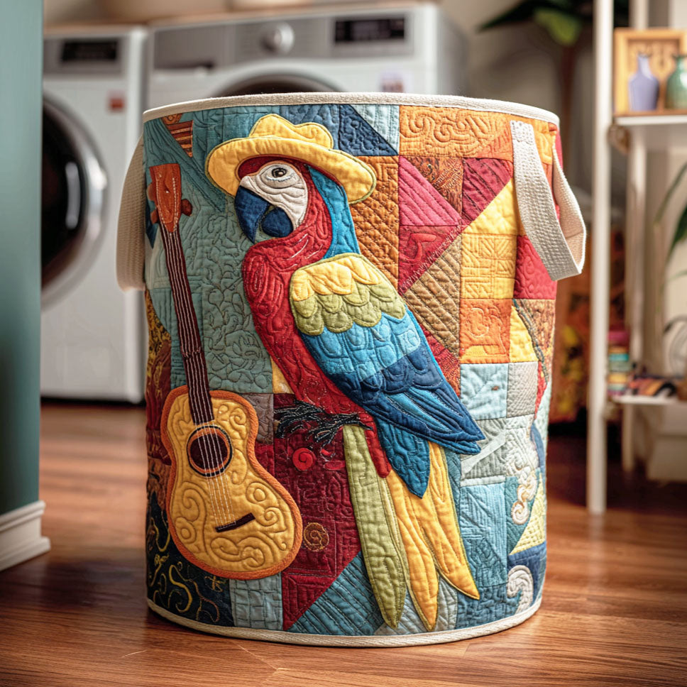 Color Flight Quilted Laundry Basket NCU0NTD209