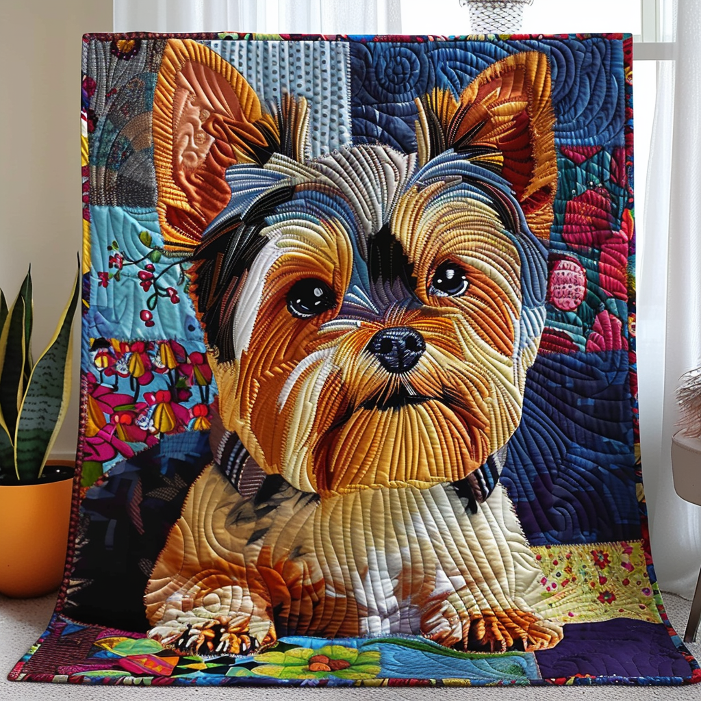 Color Pup Quilted Blanket NCU0DV480