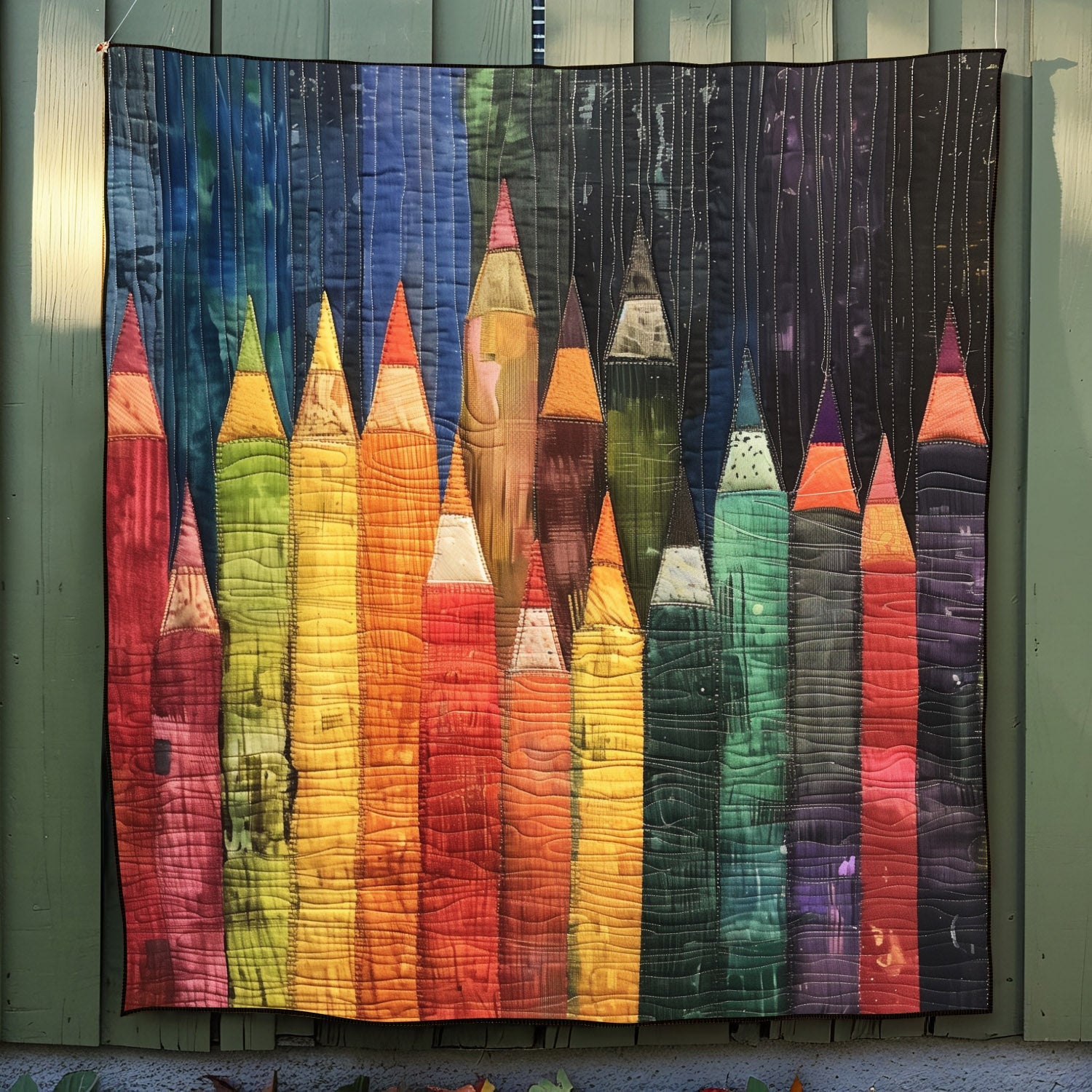 Colorful Inspirations Quilted Blanket NCU0TL799