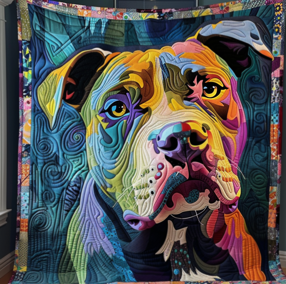 Dog Quilted Blanket NCU0VT63