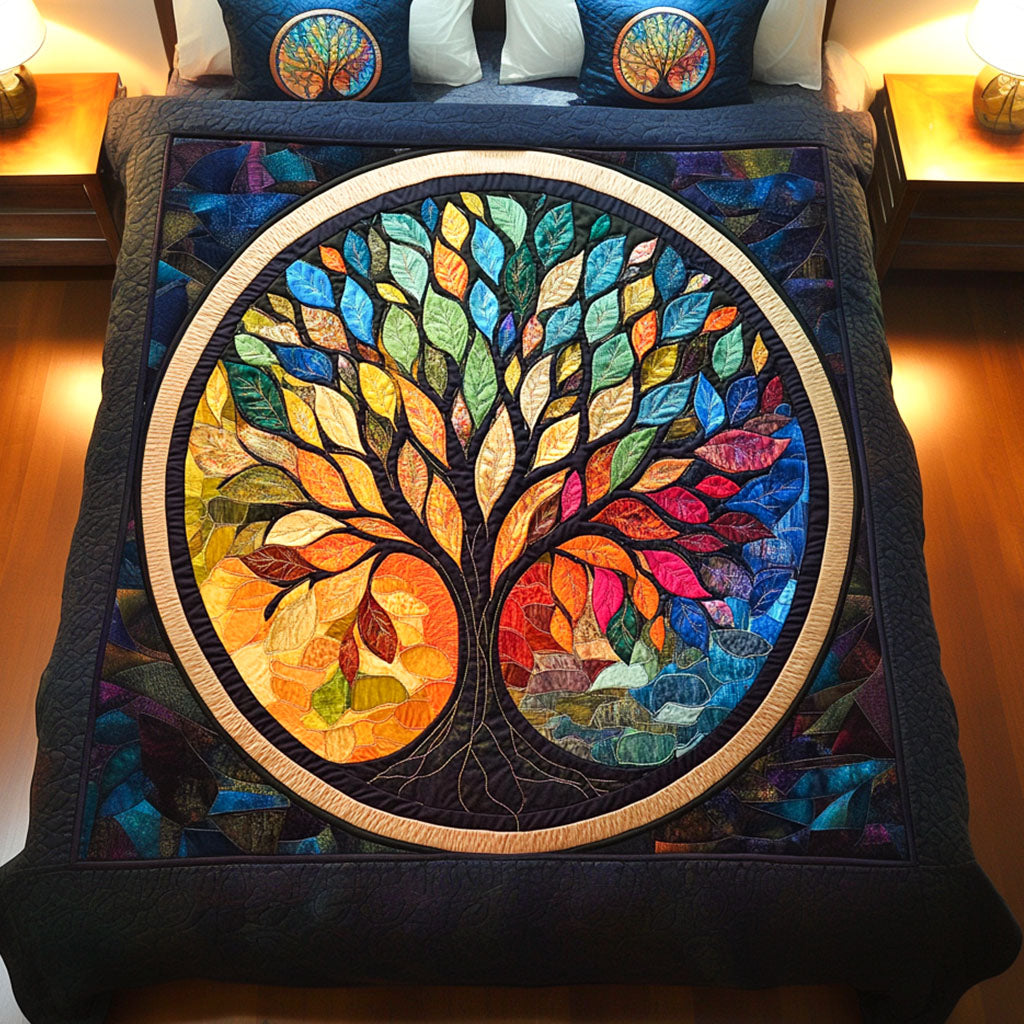 Colorful Tree Duvet Cover Set NCU0NNT569