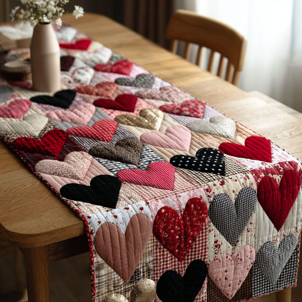 Country Love Quilted Table Runner NCU0NNT2838