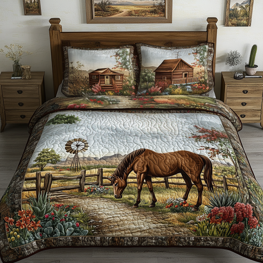 Cozy Ranch Duvet Cover Set NCU0NVH561