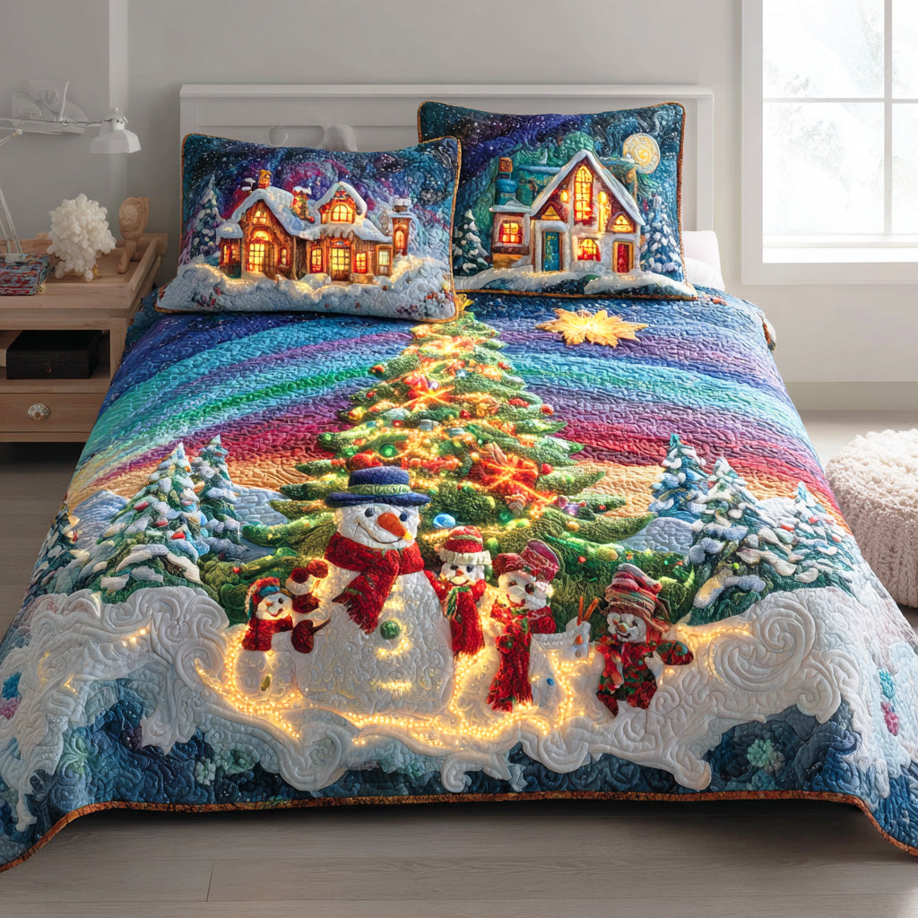 Crystal Morning 3-Piece Quilted Bedding Set NCU0NTD665