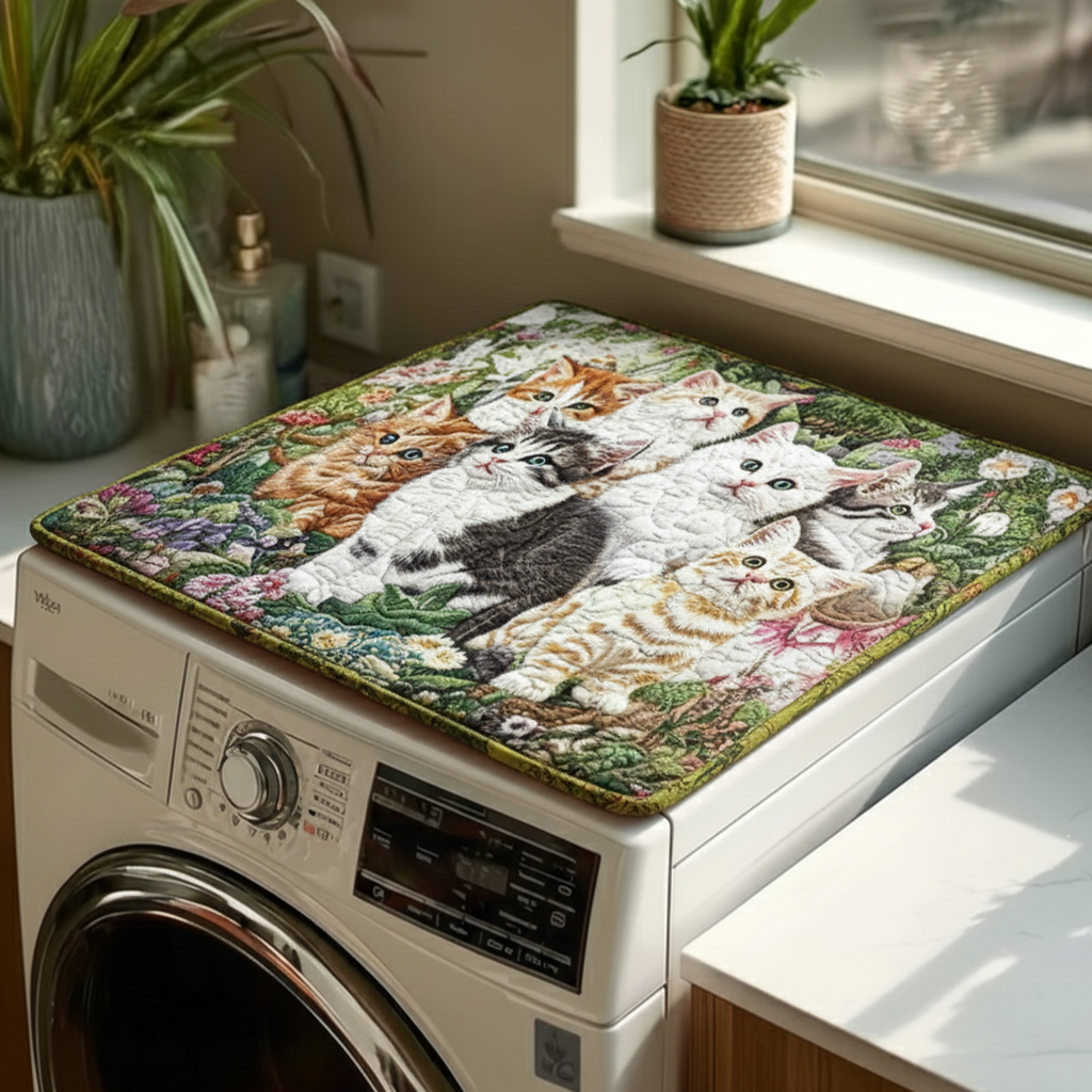 Curious Paws Quilted Washer and Dryer Cover NCU0NNT1328