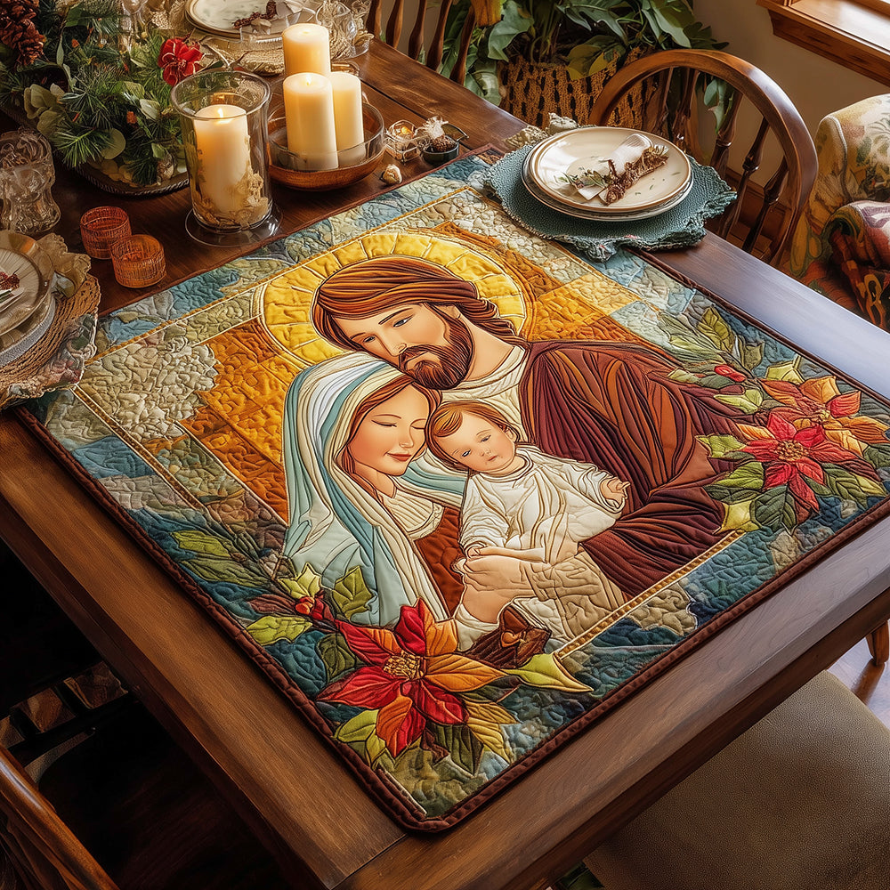 Divine Blessing Quilted Table Topper NCU0TH3355