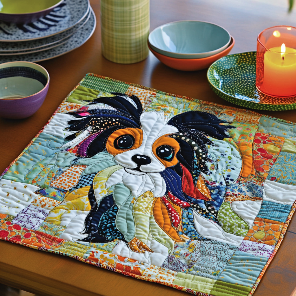 Dog Delight Quilted Place Mat NCU0NVH818