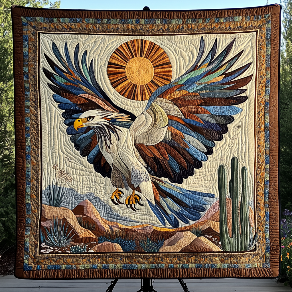 Eagle Eye Quilted Blanket NCU0DDK018