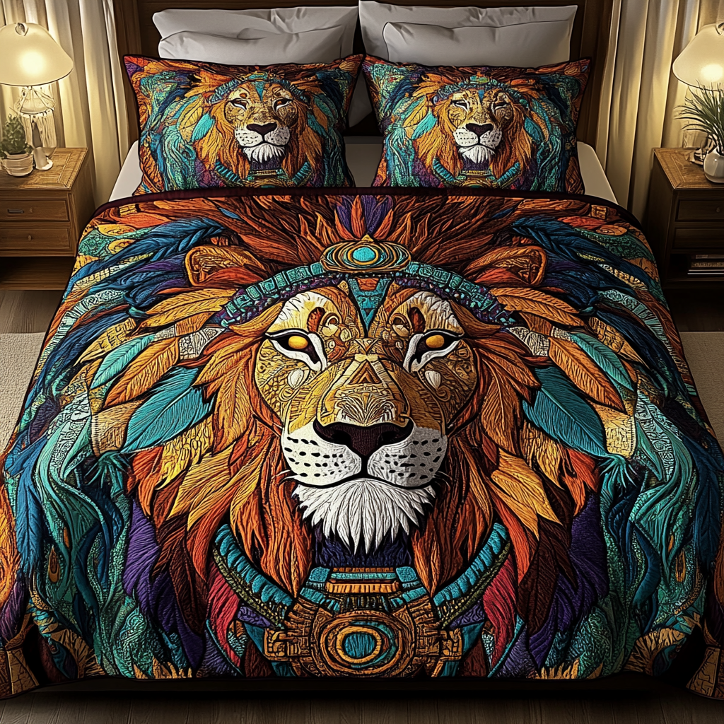 Eternal King 3-Piece Quilted Bedding Set NCU0VH327