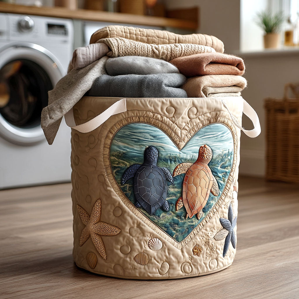 Eternal Shell Quilted Laundry Basket NCU0NTV181