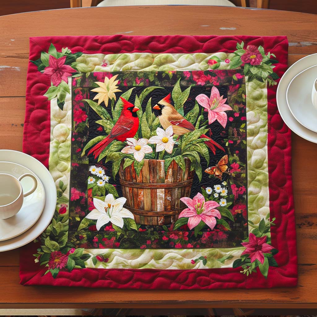 Everlasting Flight Quilted Table Topper NCU0NNT1165