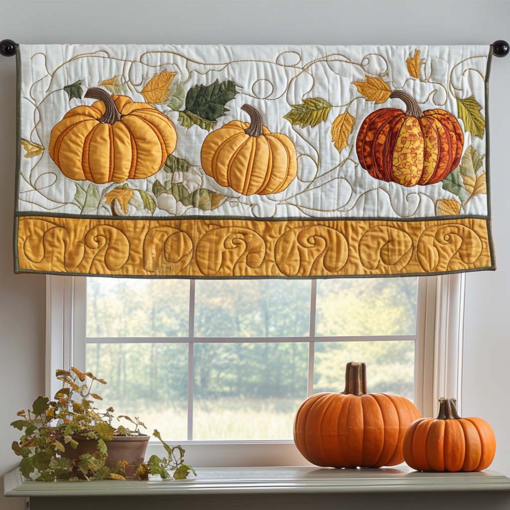Fall Splendor Quilted Valance NCU0NNT1517