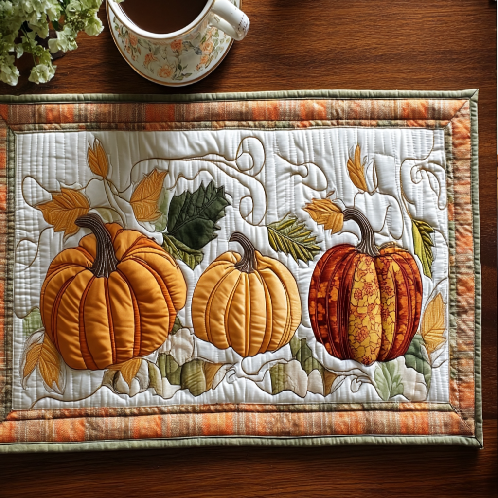 Fall Splendor Quilted Placemat NCU0NNT1517