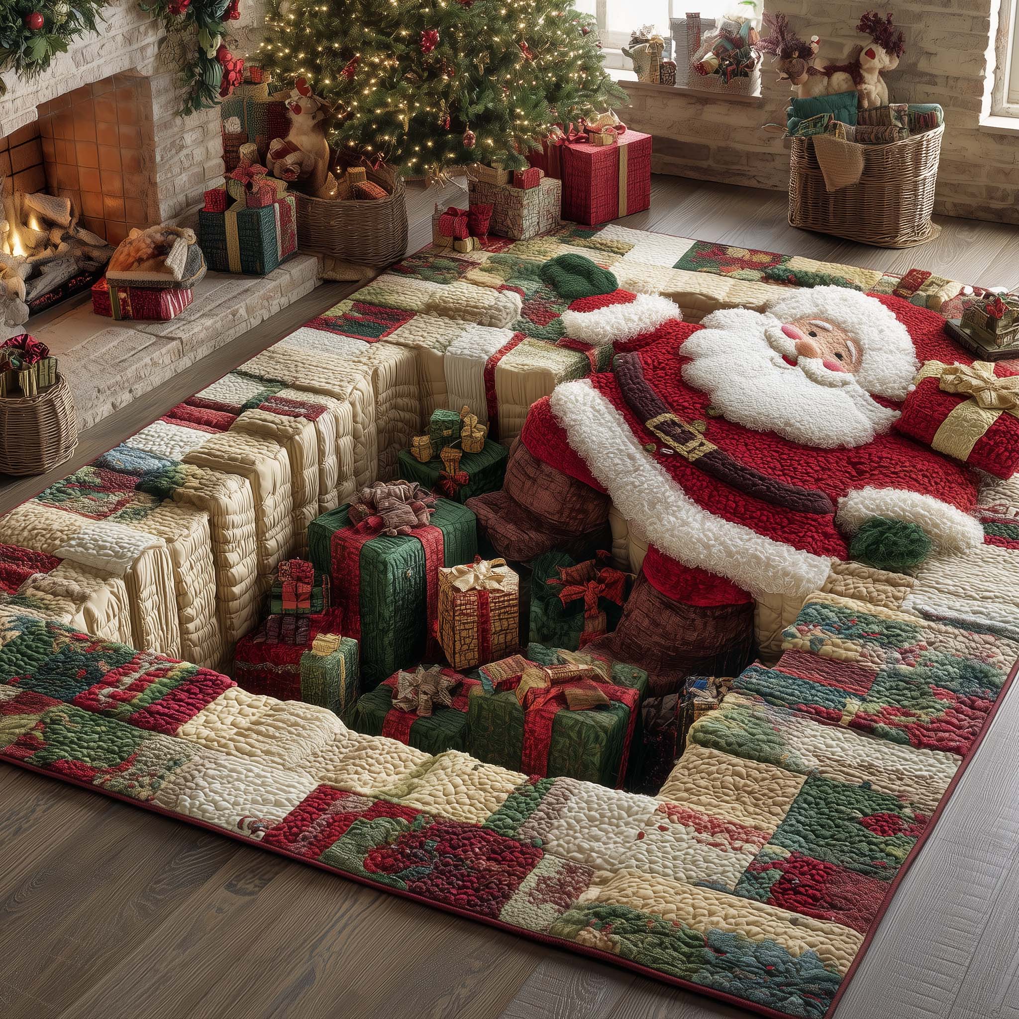 Festive Gift Cellar Area Rug NCU0NXD878