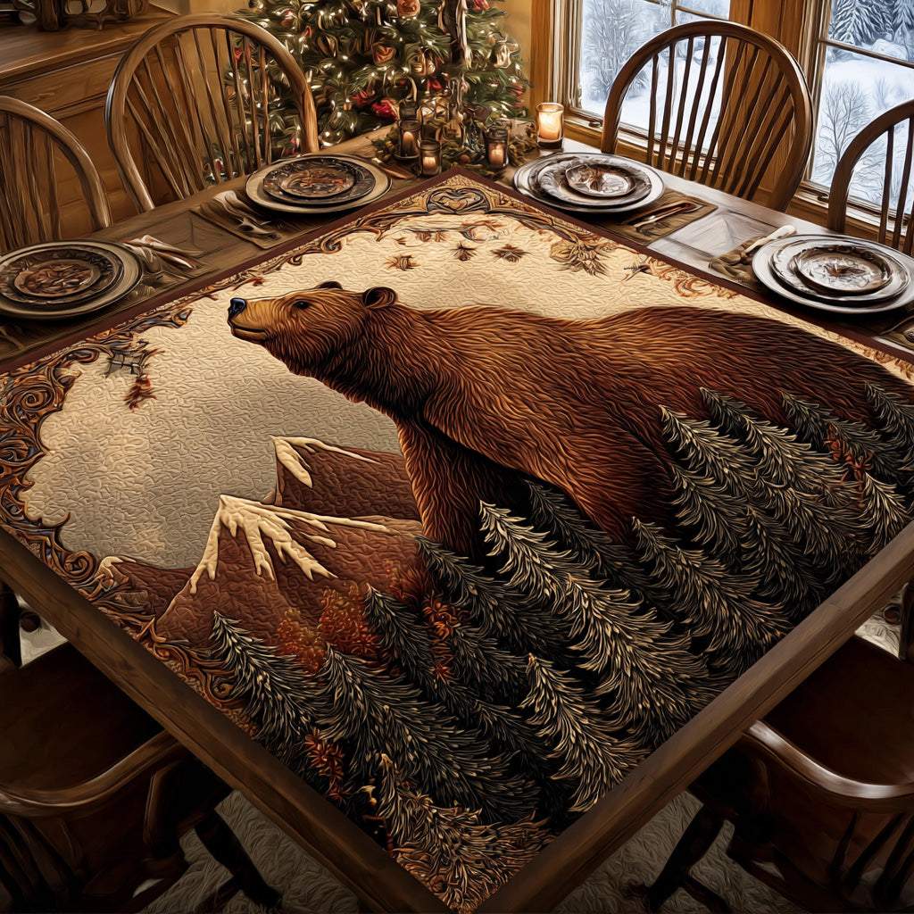 Forest Guardian Quilted Table Topper NCU0DV930