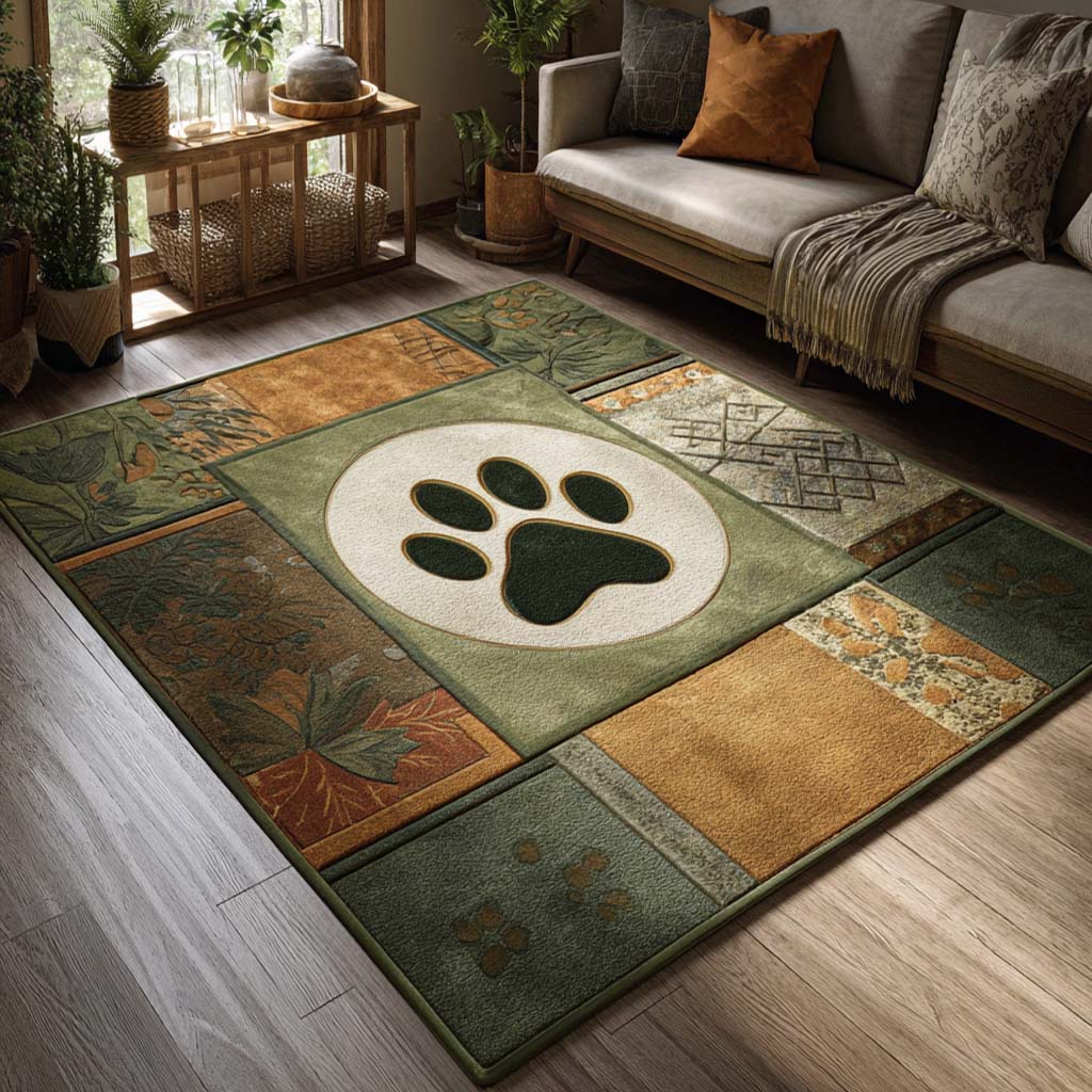 Forest Paw Area Rug NCU0NXD1272