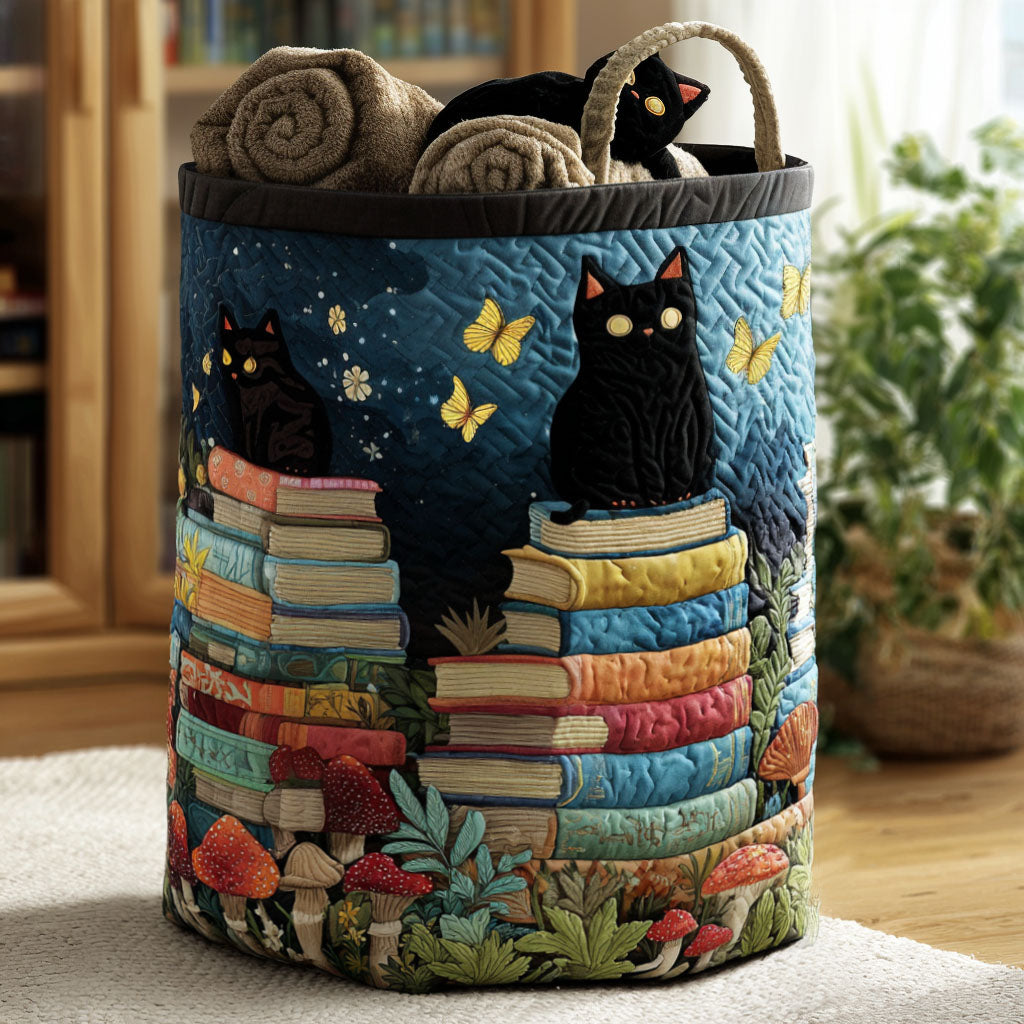 Forest Reader Quilted Laundry Basket NCU0PTT2396