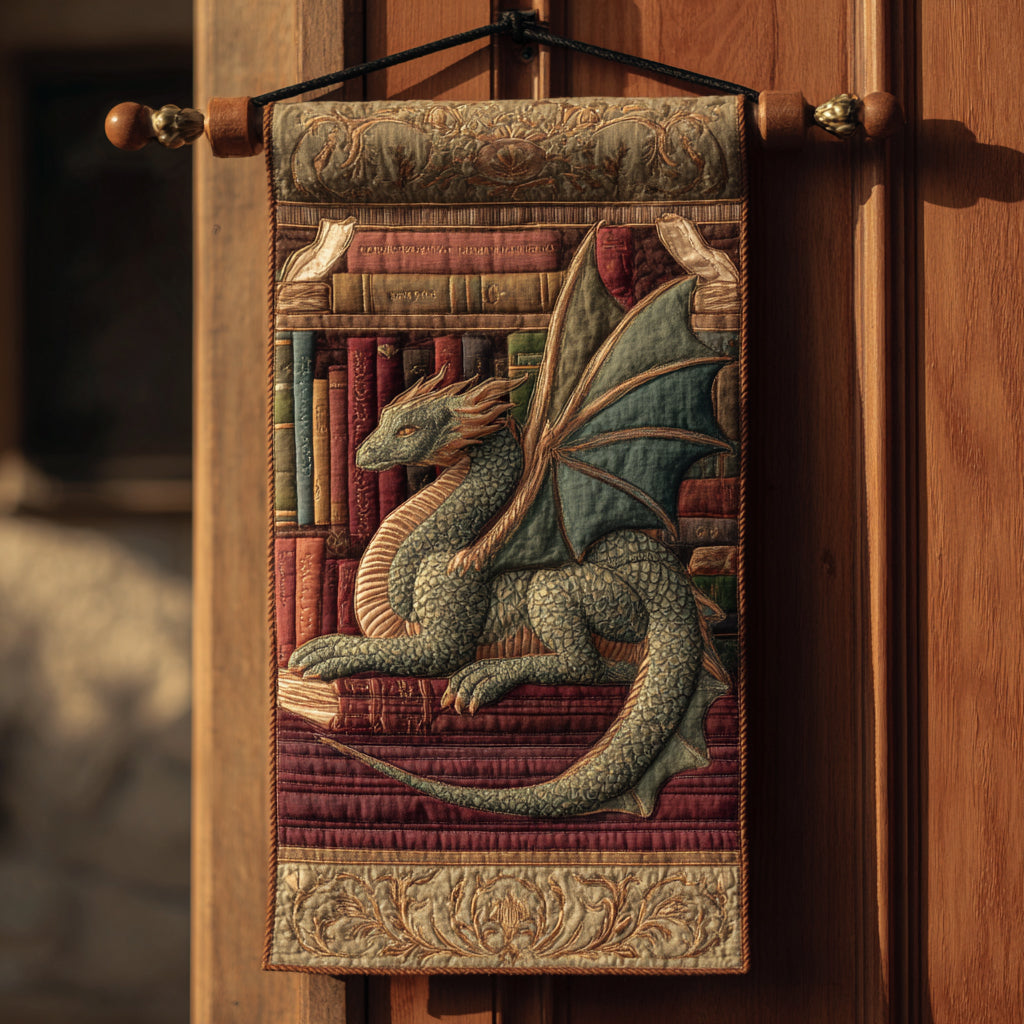 Forest Rune Drake Quilted Door Banner NCU0DV1493