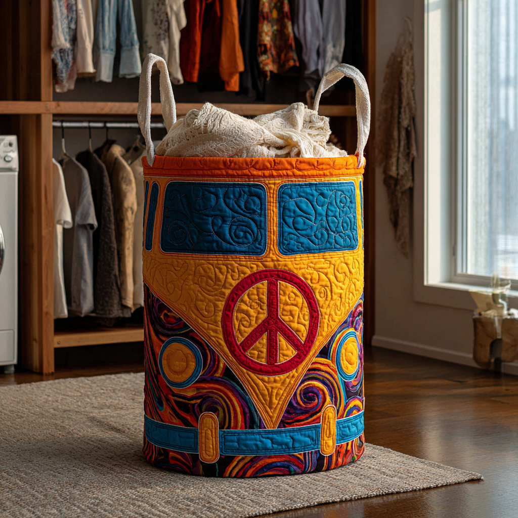 Freedom Way Quilted Laundry Basket NCU0DDK1107