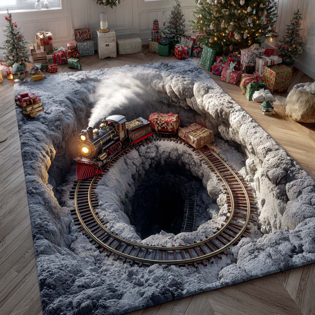 Frostfall Descent Area Rug NCU0NXD840