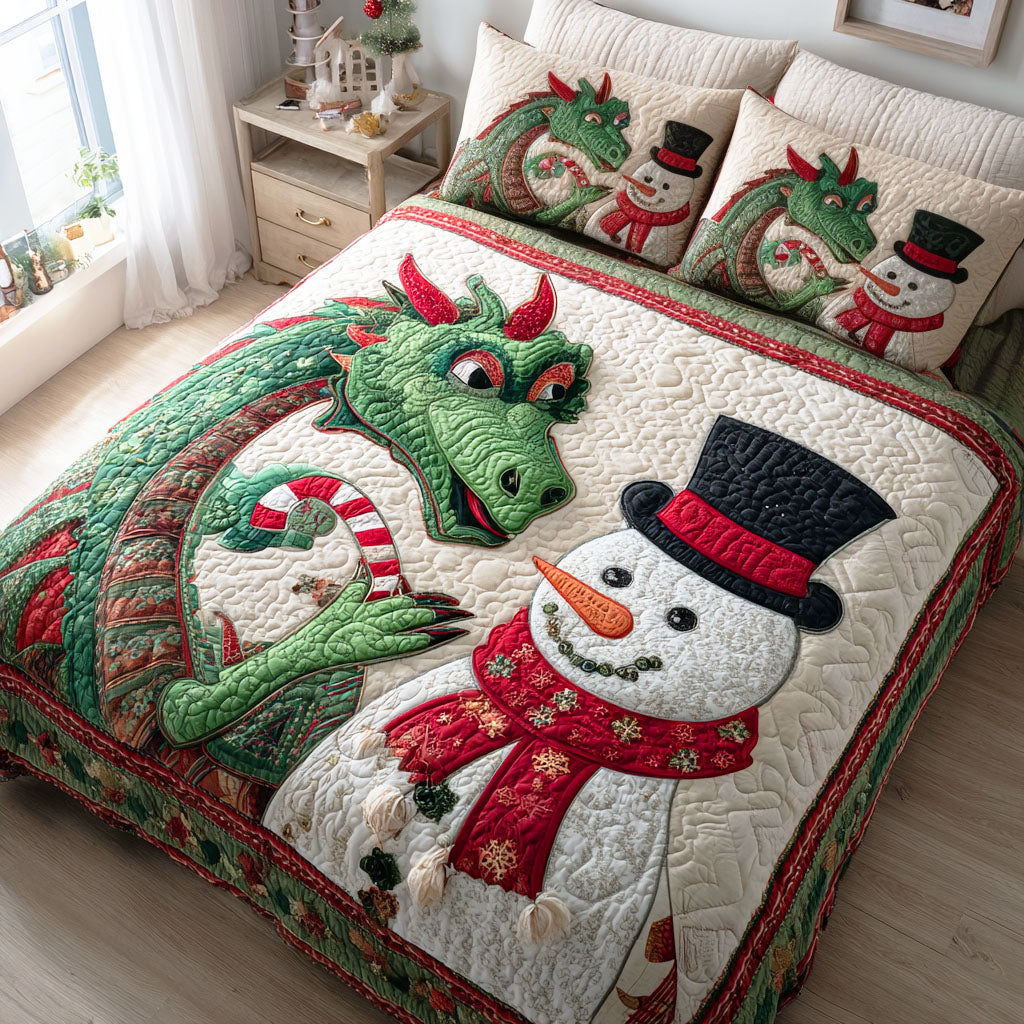 Frostwing 3-Piece Quilted Bedding Set NCU0NTD543