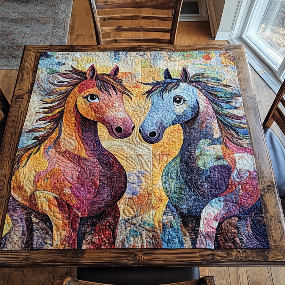 Gallop Grace Quilted Table Topper NCU0DV939