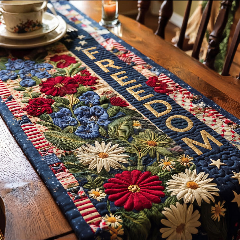 250th Anniversary Quilted Table Runner NCU0QN093