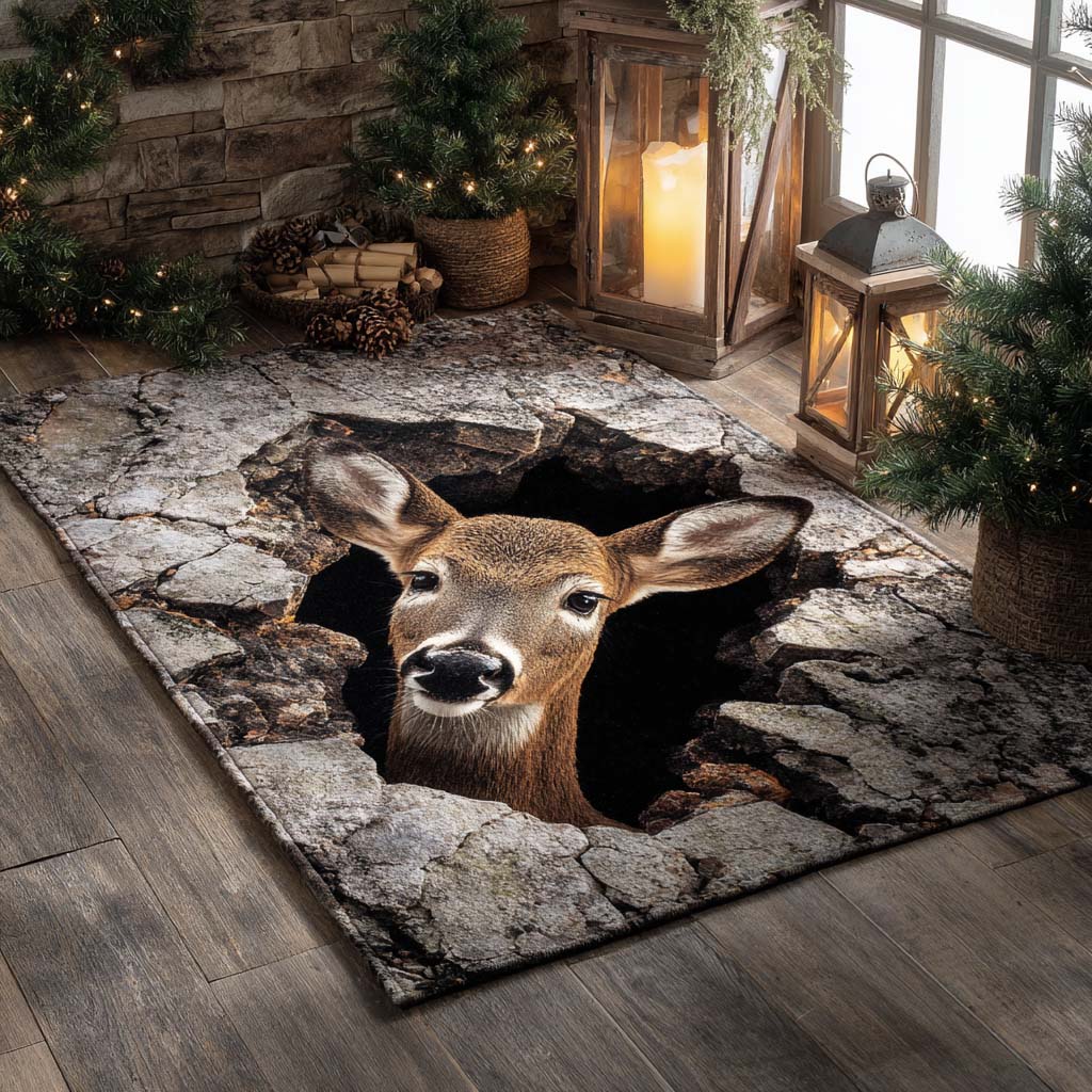 Gentle Gaze Illusion Area Rug NCU0NXD892