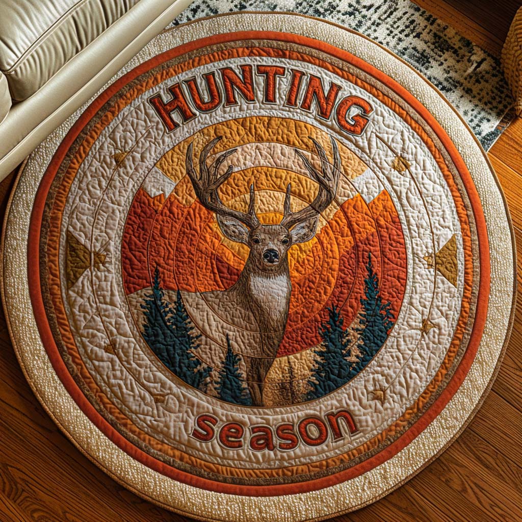 Gentle River Quilted Round Mat NCU0NNT1962