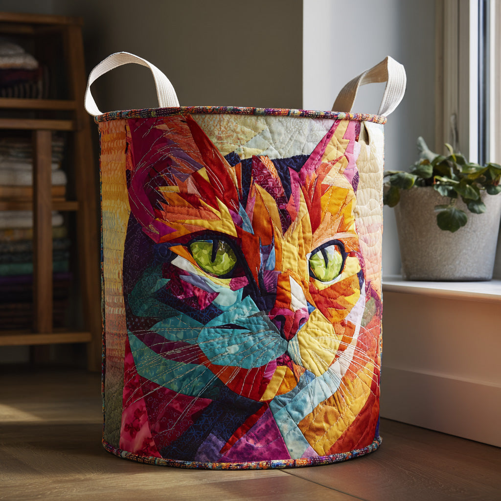 Gentle Paws Quilted Laundry Basket NCU0DV849