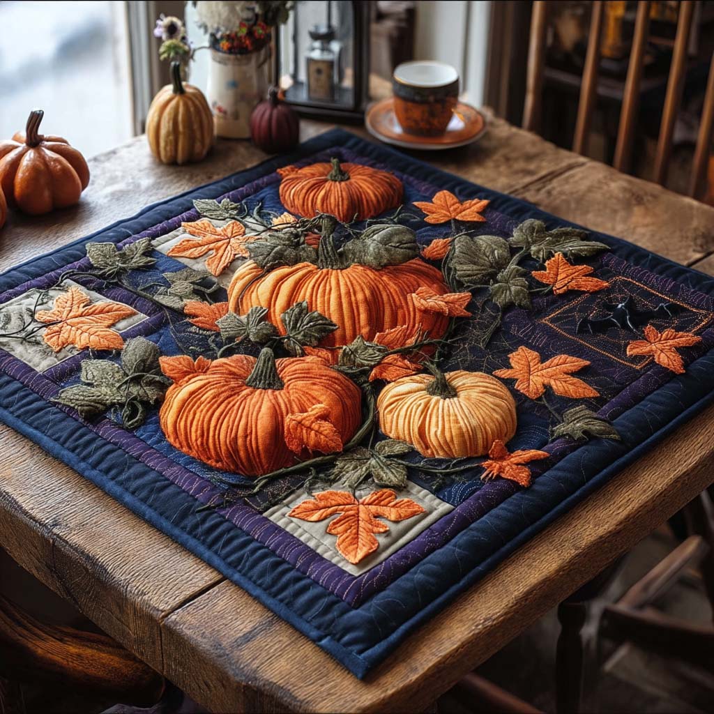 Ghostly Vibes Quilted Table Topper NCU0NTD004