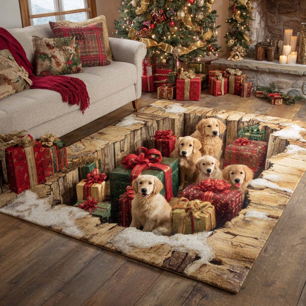 Gift Den Goldens Area Rug NCU0XD923